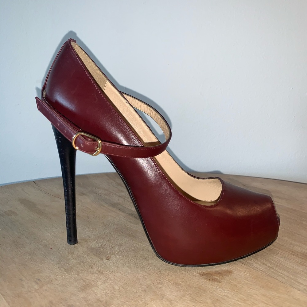 3.1 Philip Lim Platform Ankle Strap Shoe